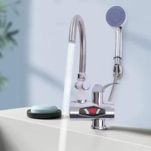 360° Elektrische Instant Warmwaterkraan met Douche
